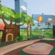 日照萬象匯空中花園美陳